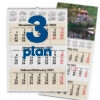 Väggkalender 3-plan 2027 2