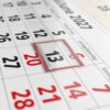 Väggkalender 3-plan 2027 datummarkör