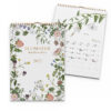 Väggkalender Blomster A4 2027 2