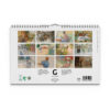 Väggkalender Carl Larsson 2027 baksida