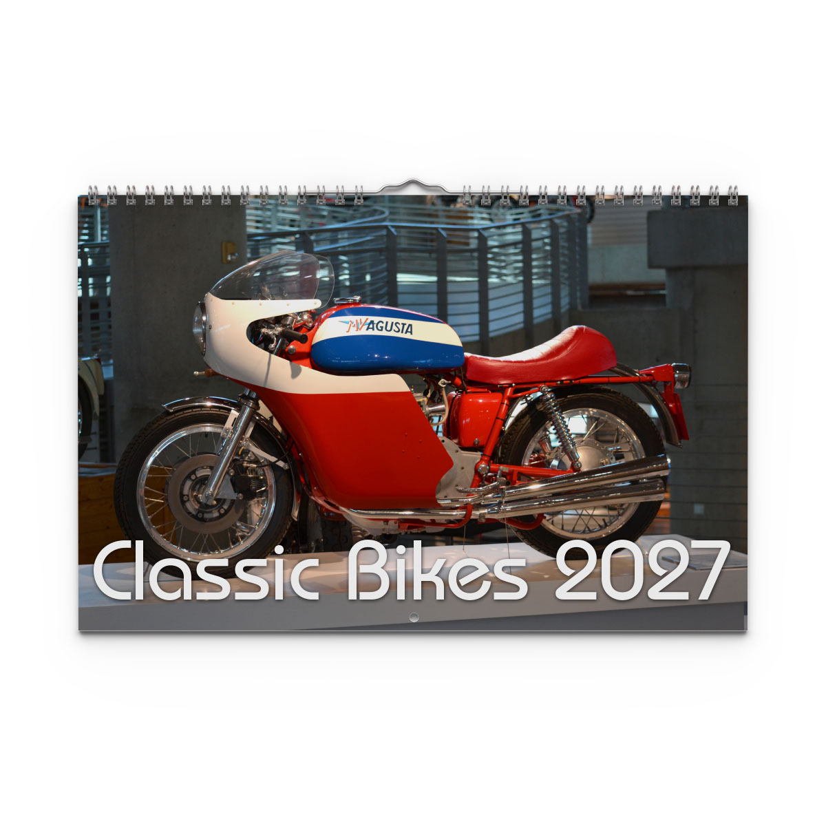 Väggkalender Classic Bikes 2027