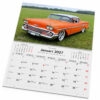 Väggkalender Classic Cars Panorama 2027 uppslag