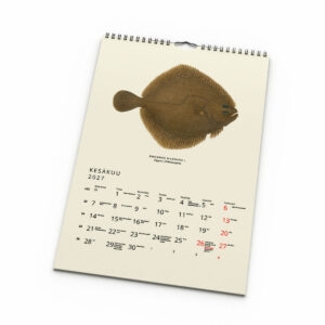 Väggkalender Fiskar 2027 Finsk uppslag