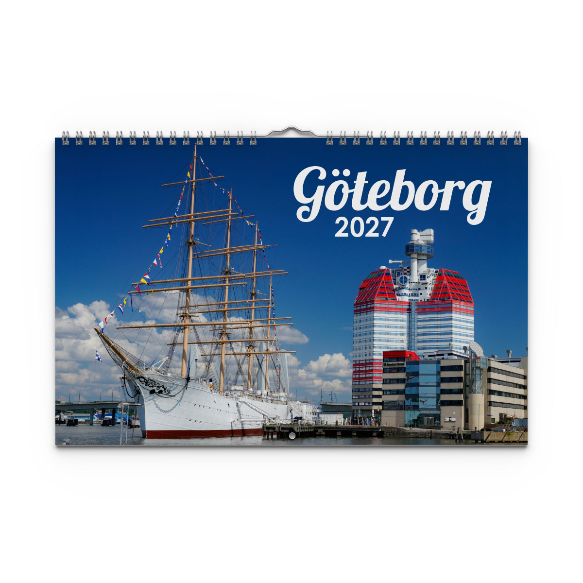 Väggkalender Göteborg 2027