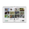Väggkalender Levande Skog 2027 baksida