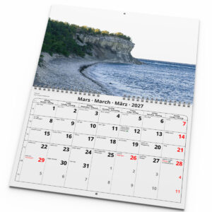 Väggkalender Look at Sweden 2027 medium uppslag