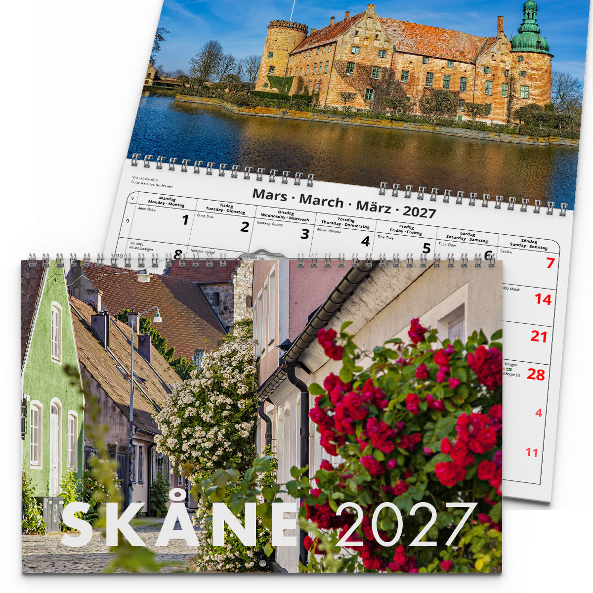 Väggkalender Skåne 2027 2