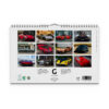 Väggkalender Supercars 2027 baksida