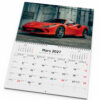 Väggkalender Supercars 2027 uppslag