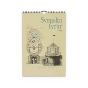 Väggkalender Svenska fyrar 2027