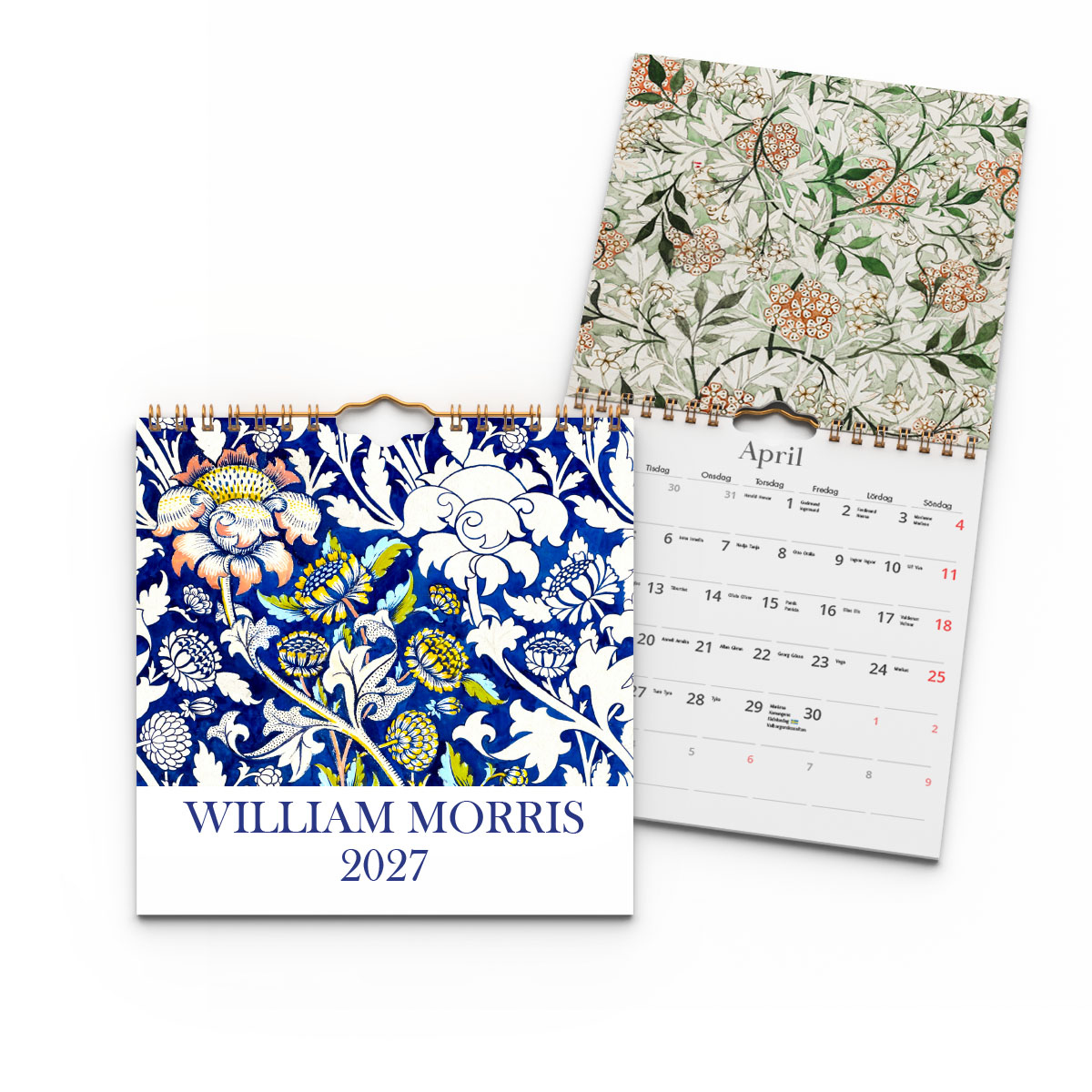 Väggkalender William Morris Mini 2027 2