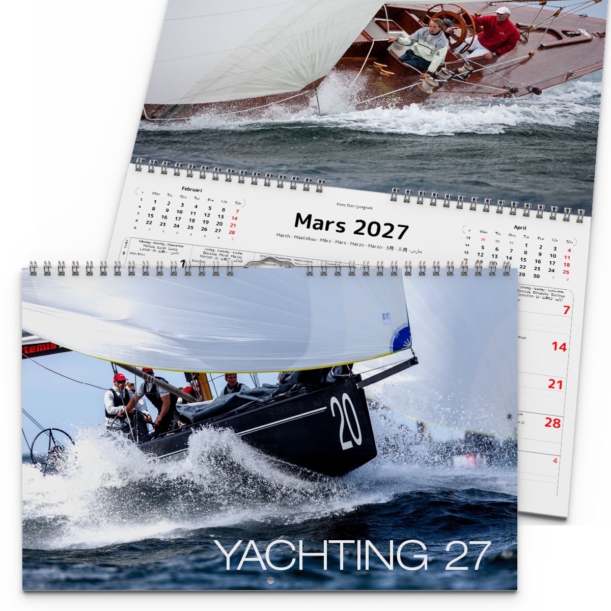 Väggkalender Yachting 2027 2