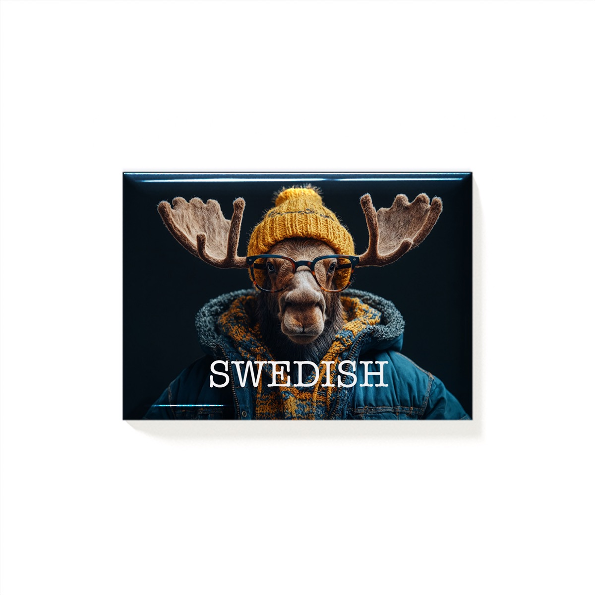 Magnet Älg Swedish