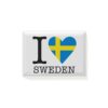 Magnet I love Sweden