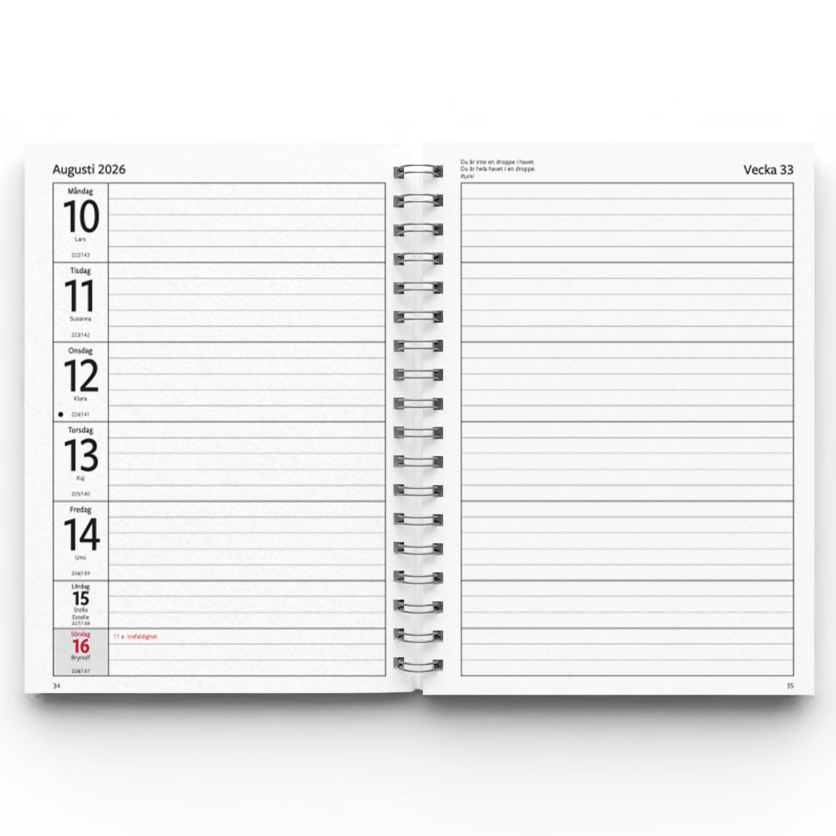 Loggboken 2026-2027 inlaga