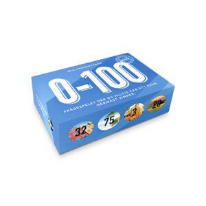 Frågespel MIG 0-100 Blå Mini