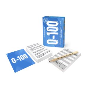 Frågespel MIG 0-100 Blå Mini