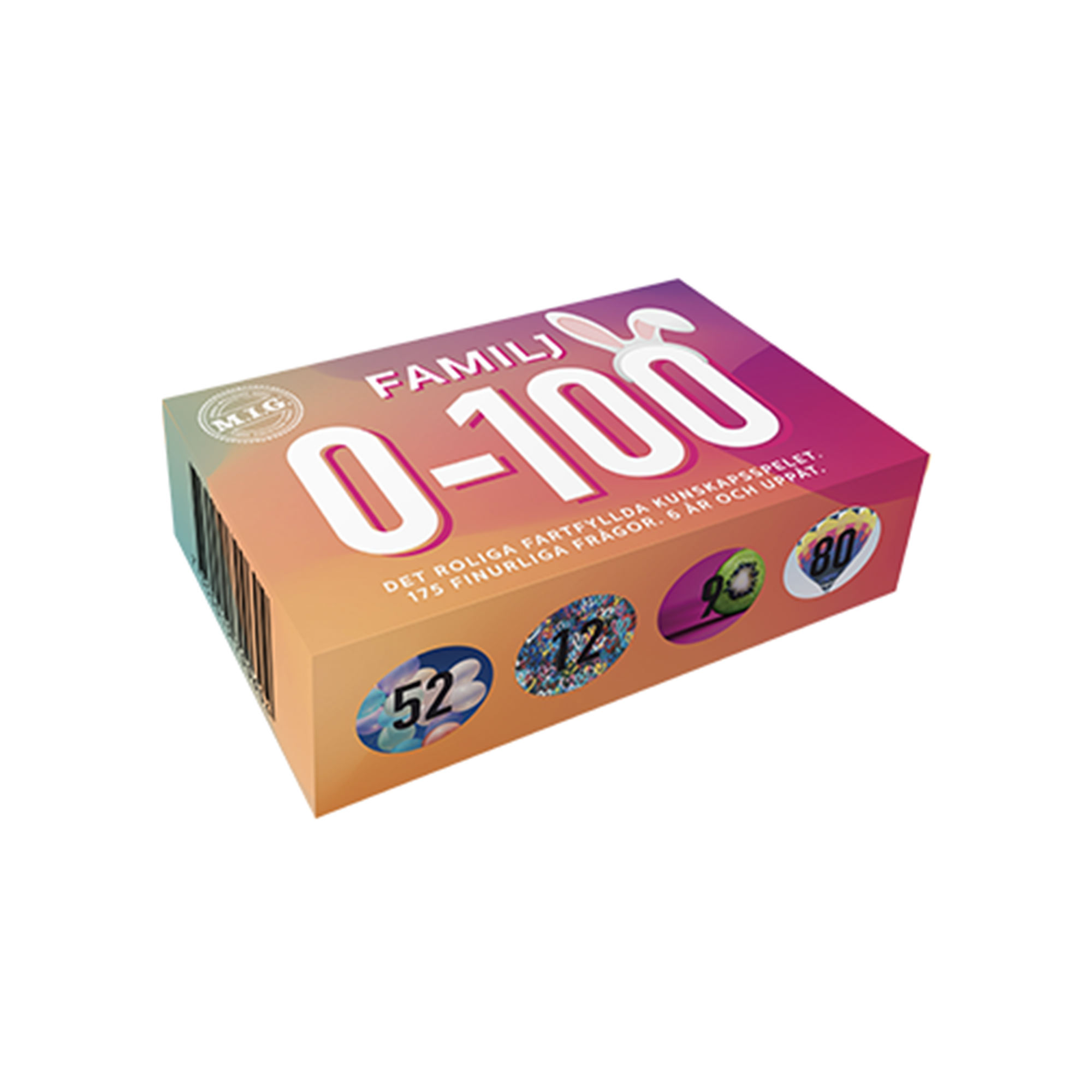 Frågespel MIG 0-100 Familj Mini