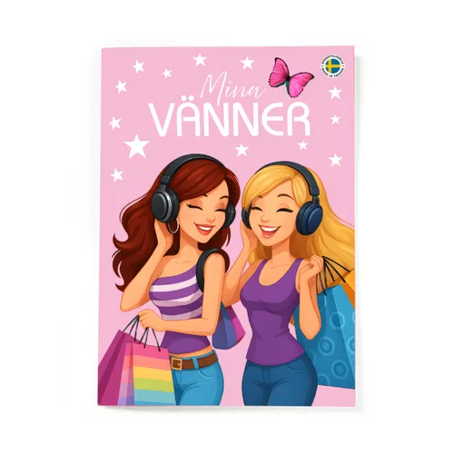Fyll i bok Mina Vänner
