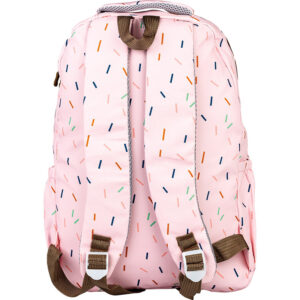 Ryggsäck Capybara rosa baksida