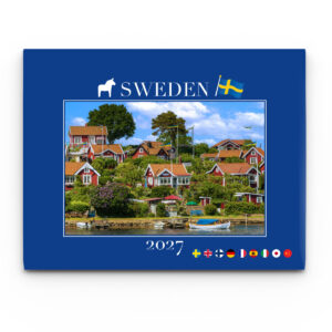 Väggkalender Sverige med kuvert 2027 Kuvert