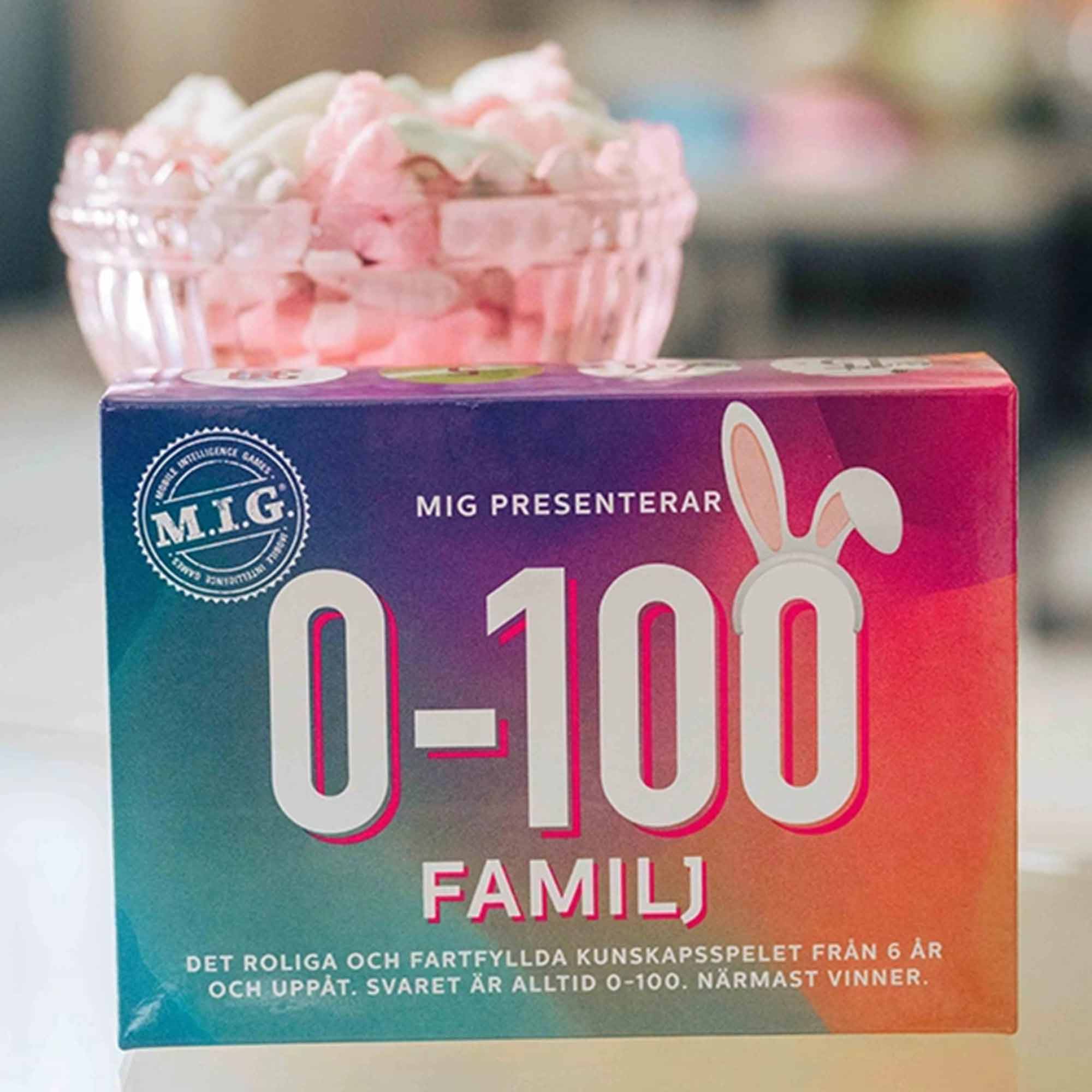 Frågespel MIG 0-100 Familj