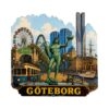 Magnet Trä Poseidon Göteborg