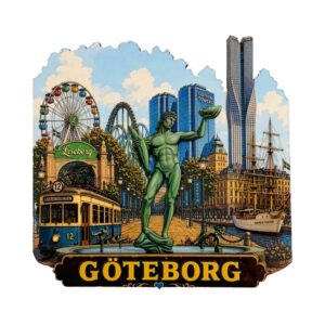 Magnet Trä Poseidon Göteborg