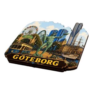 Magnet Trä Poseidon Göteborg