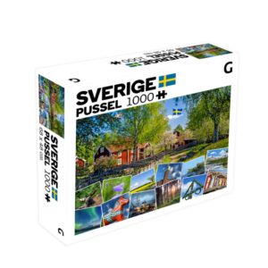 Pussel Kollage Sverige 1000