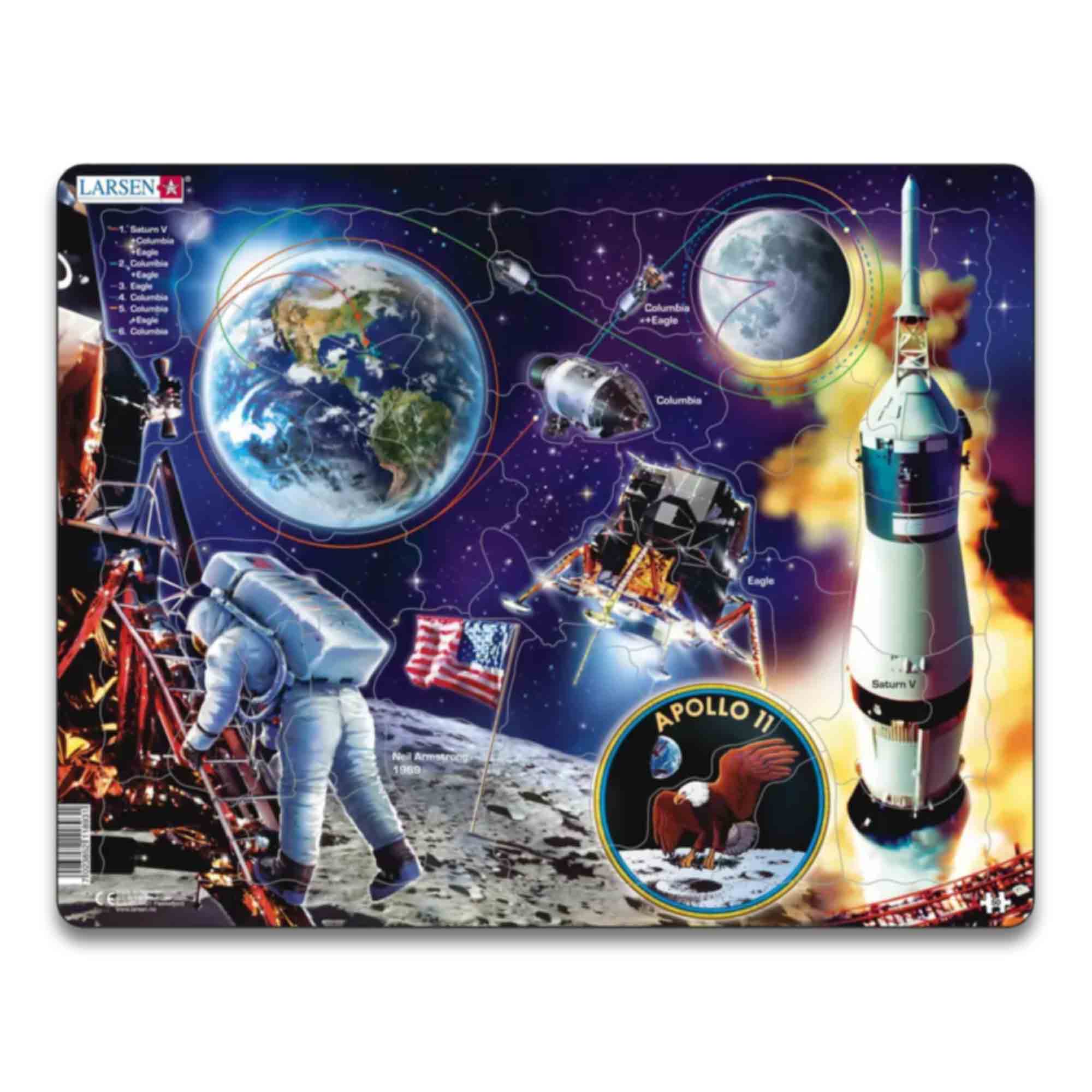 Rampussel Apollo 11 50 bitar Rampussel Apollo 11 50 bitar