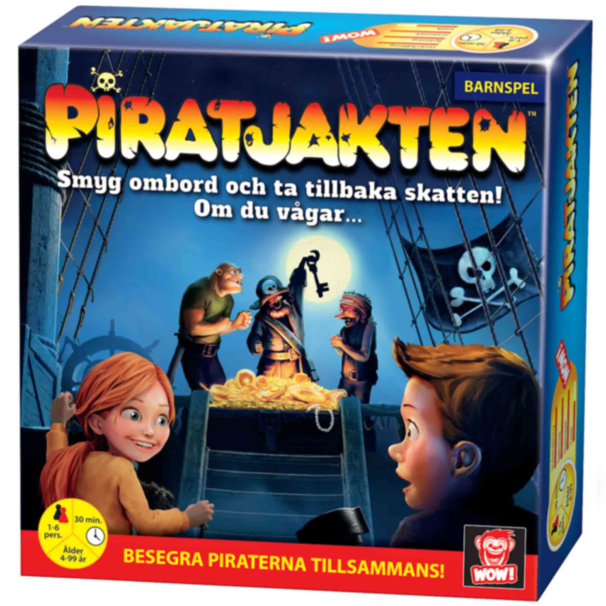 Familjespel Piratjakten