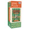 Pussel Fotboll Vintage Posters 1000 bitar
