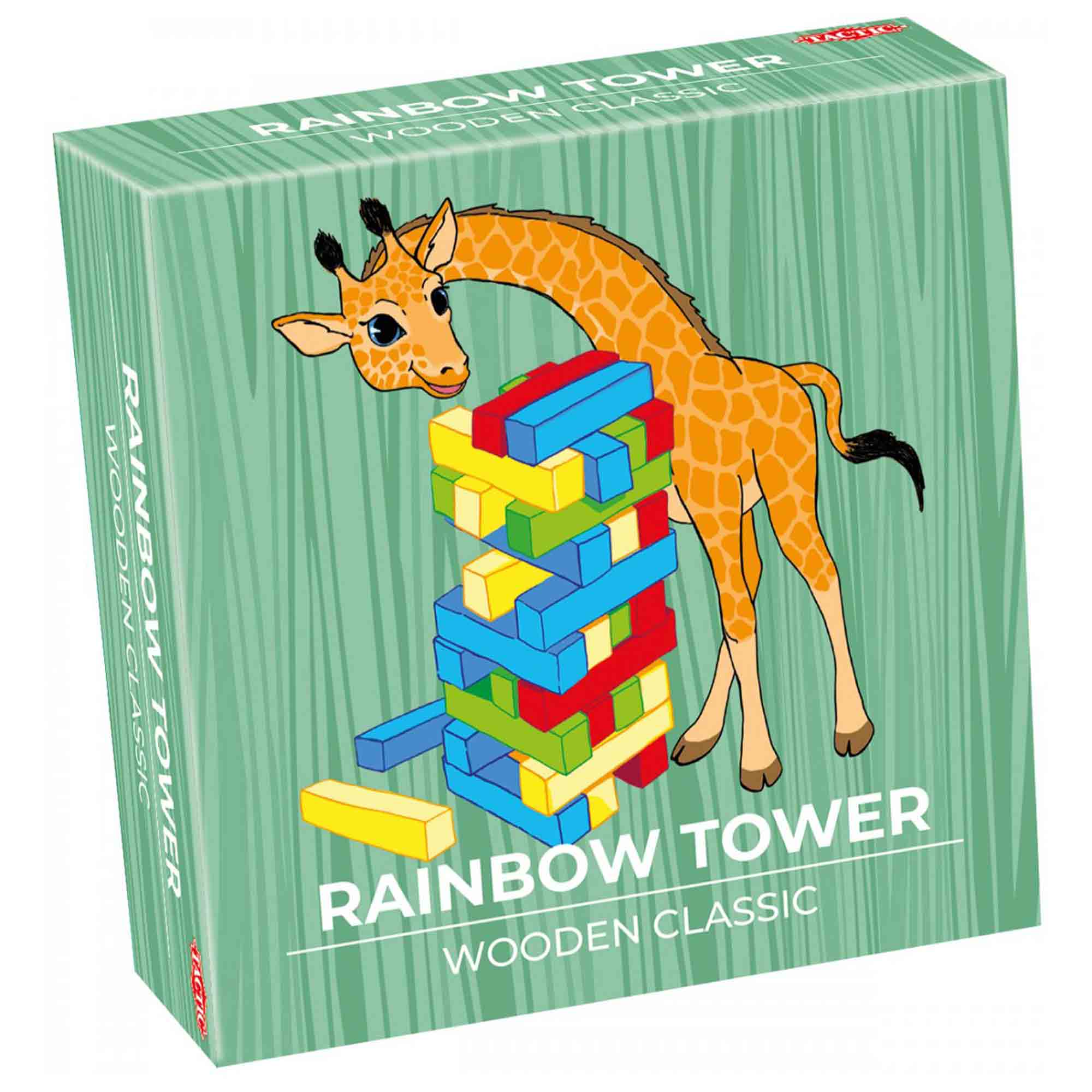 Jenga Rainbow Tower Jenga Rainbow Tower