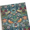 Anteckningsbok William Morris Strawberry Thief 2