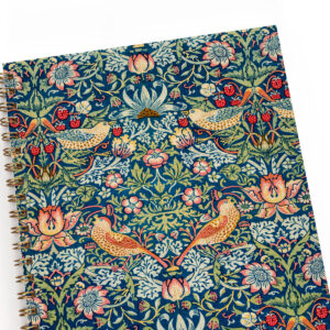 Anteckningsbok William Morris Strawberry Thief 2