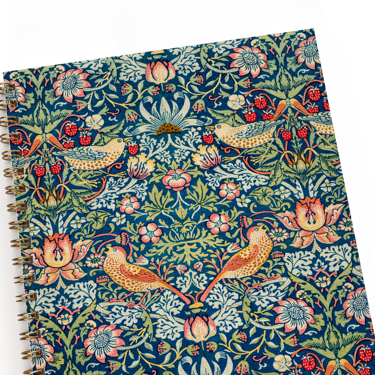 Anteckningsbok William Morris Strawberry Thief 2
