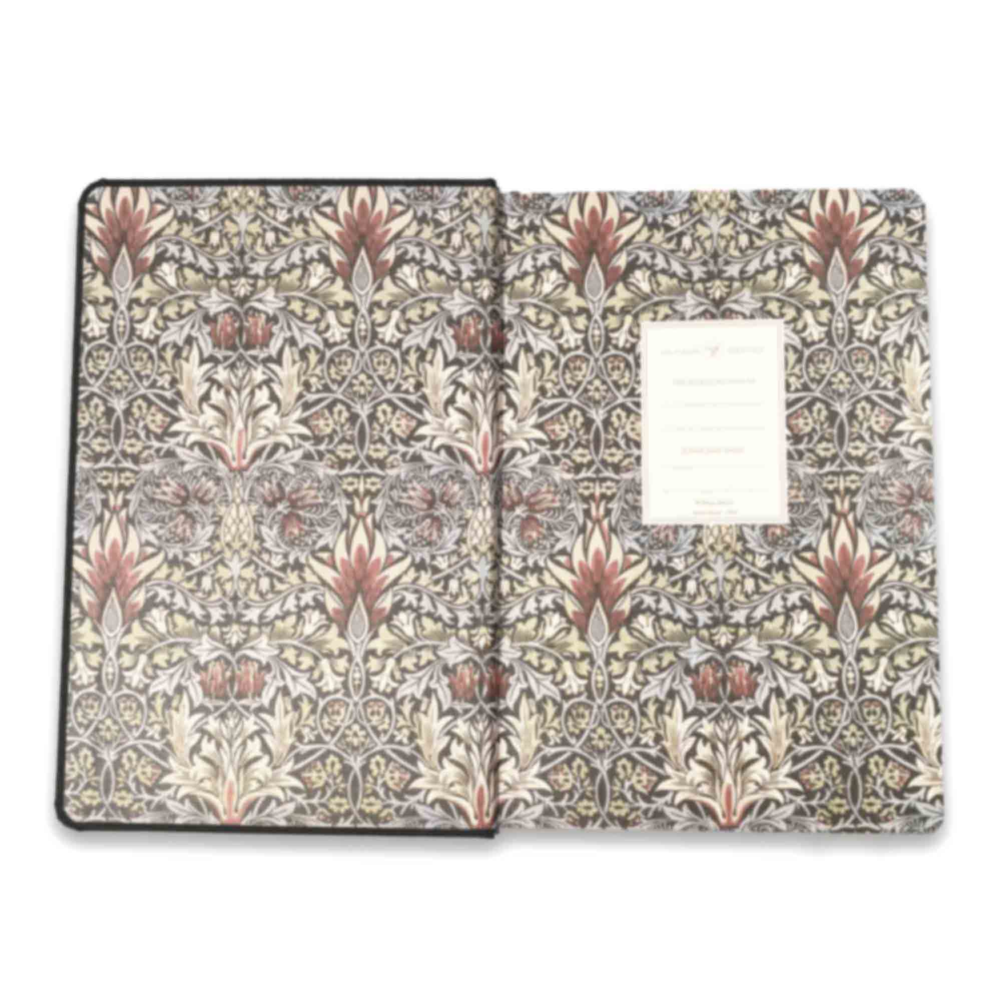 Dagbok William Morris Snakeshead Grön 2