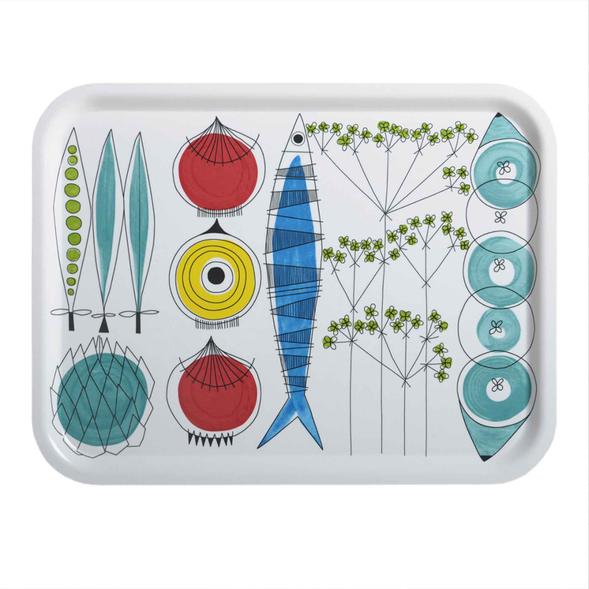 Bricka Picknick Multi 43x33 cm Almedahls