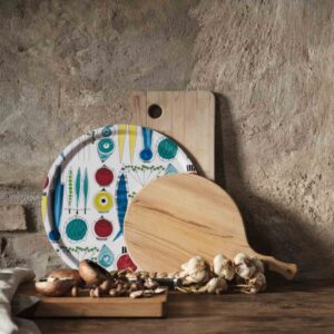 Rund bricka Picknick Multi 38 cm Almedahls