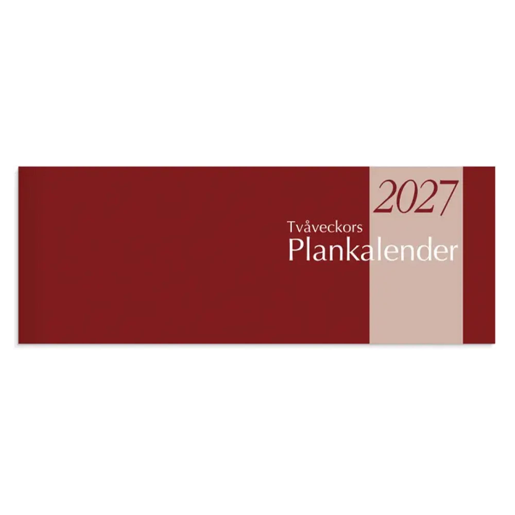 Kalender 2027 Tvåveckors Plankalender Kalender 2027 Tvåveckors Plankalender