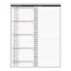 Bordskalender Elegant med spiral 2027