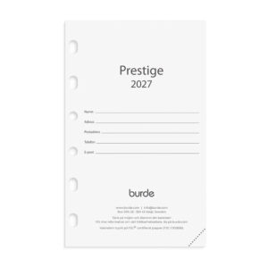 Compact kalendersats Prestige 2027
