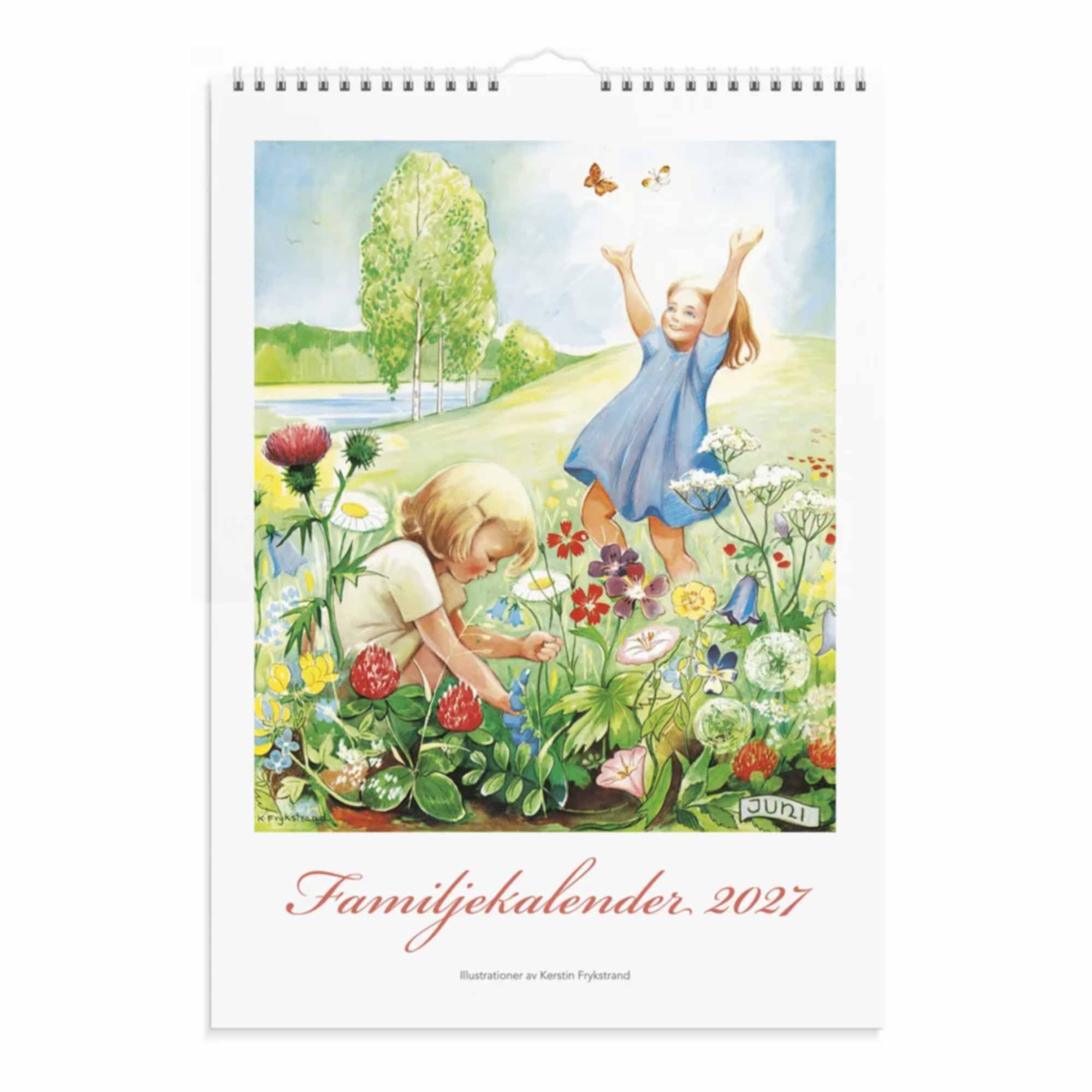 Familjekalender Kerstin Frykstrand 2027