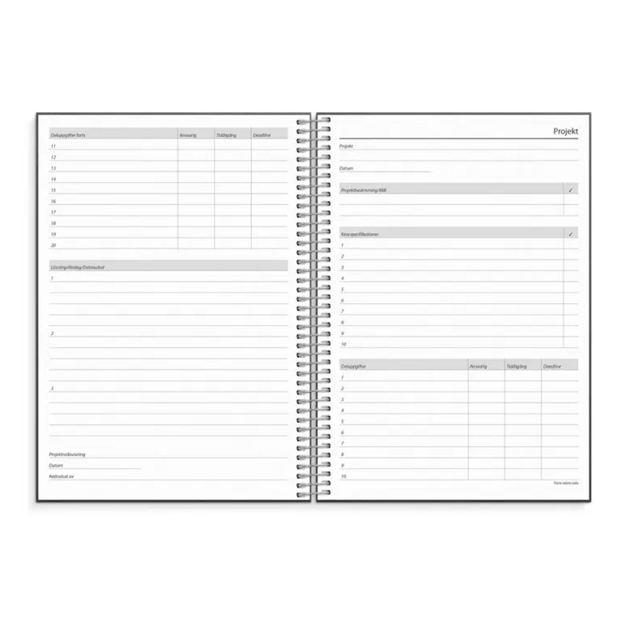 Kalender Business VIP konstläder 2027