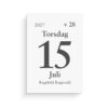 Kalender Dagblock 44x63 mm 2027