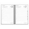 Kalender Dagbok svart plast 2027