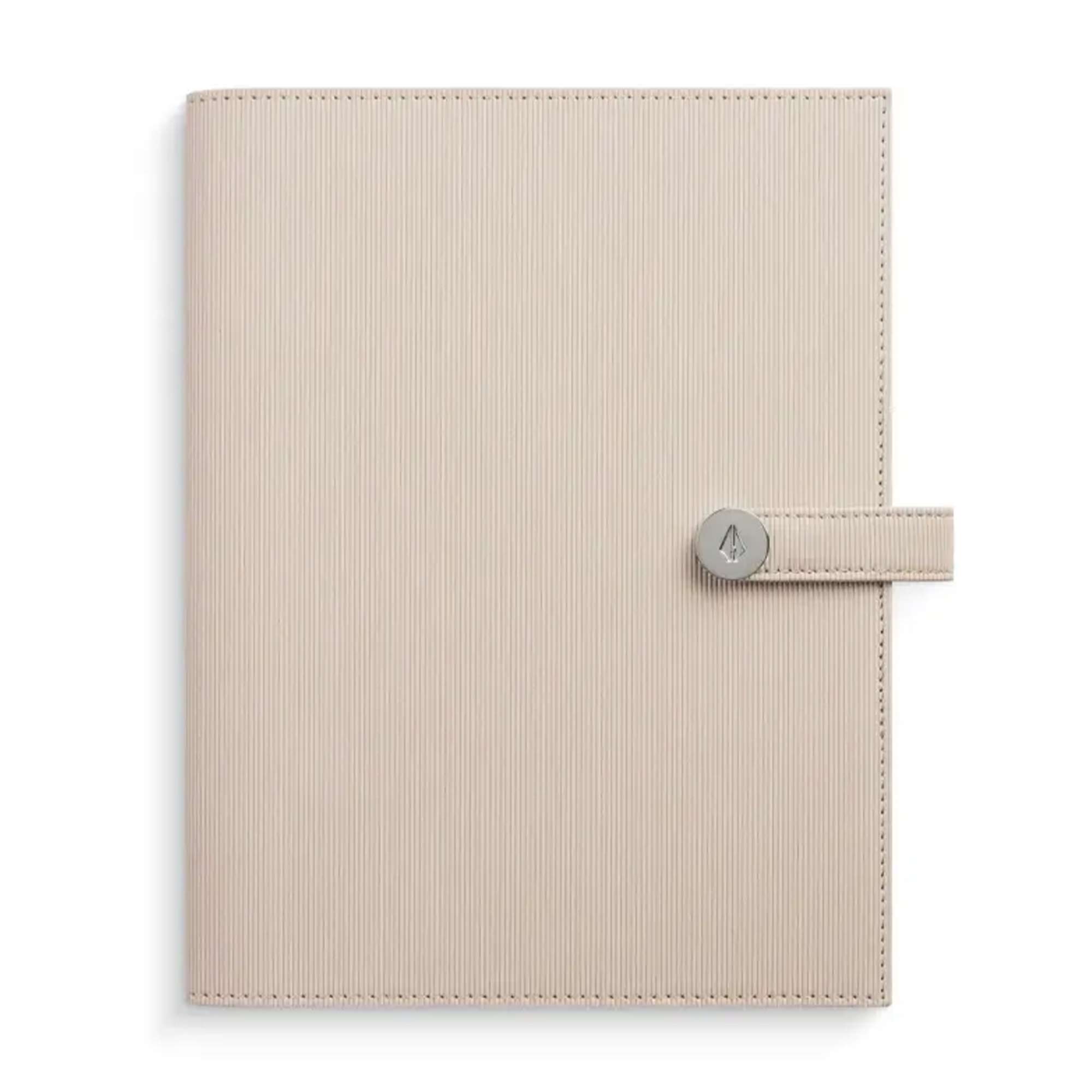 Kalender Diplomat beige konstläder 2027