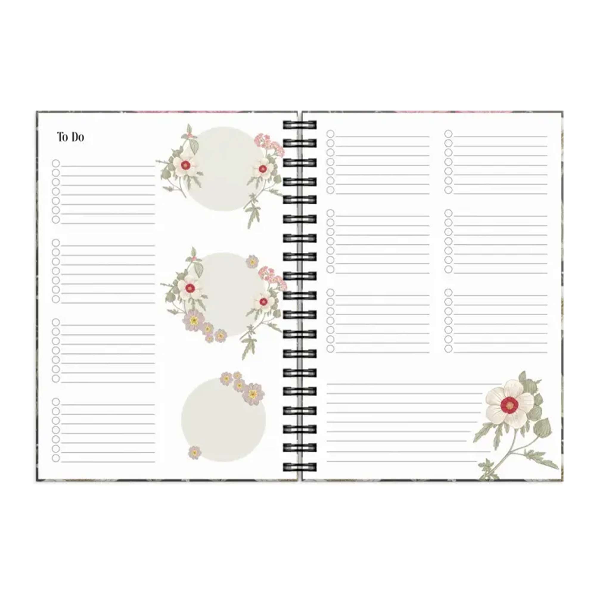 Kalender Life Planner 2027 A6 Floral