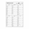 Kalender Väggblad Årsplan 2027